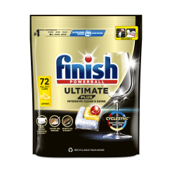 Finish tablety do myčky Ultimate Plus All in 1 Lemon, 72 ks