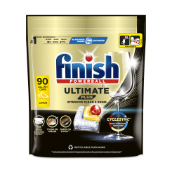 Finish tablety do myčky Ultimate Plus All in 1 Lemon, 90 ks