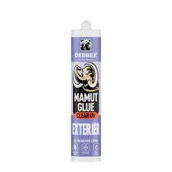 Den Braven Mamut Glue Clear 100 %  UV Exteriér transparentní lepidlo, 290 ml