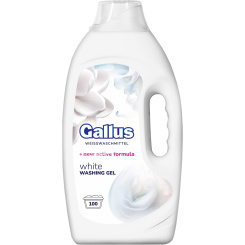 Gallus prací gel White, 100 dávek, 4 l