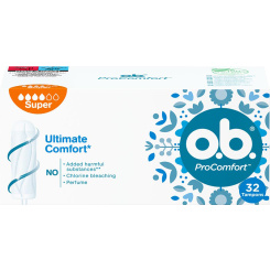 O.B. ProComfort Super tampony, 32 ks