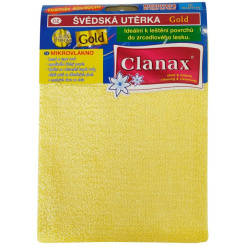 Clanax švédská utěrka Gold 40 × 40 cm, 320 g