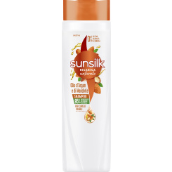 Sunsilk šampon s arganovým a mandlovým olejem, 250 ml