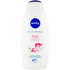 Nivea Rose &amp; Almond oil sprchový gel, 750 ml