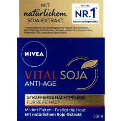 Nivea Vital Soja zpevňující noční krém, 50 ml