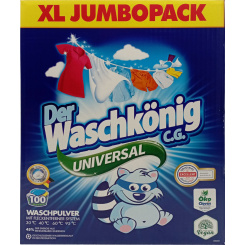 Waschkönig prací prášek Universal, 100 praní, 6 kg