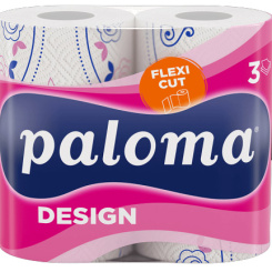 Paloma 3vrstvé papírové utěrky Design &amp; Flexi, 2 ks, 16 m