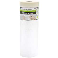 CQ fólie interierová s papírovou páskou, 110 cm x 33 m