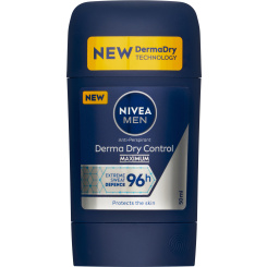 Nivea Men antiperspirant Derma Dry Control tuhý, 50 ml