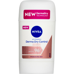 Nivea Derma Dry Control tuhý antiperspirant, 50 ml