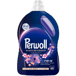 Perwoll prací gel Renew Dark Bloom 60 praní, 3000 ml
