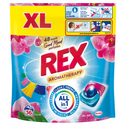 REX prací kapsle Aromatherapy Orchid Color 36 praní, 432g