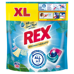 REX prací kapsle Aromatherapy Lotus Universal 36 praní, 432g