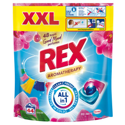 REX prací kapsle Aromatherapy Orchid Color 44 praní, 528g