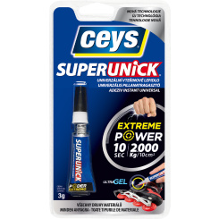 Ceys Superceys Unick gel univerzální vteřinové lepidlo 3 g