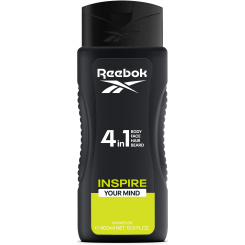 Reebok Men Inspire Your Mind sprchový gel 4v1, 400 ml