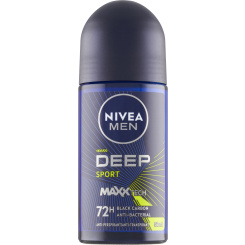 Nivea Men Deep Sport kuličkový antiperspirant, 50 ml