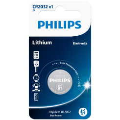 Baterie Philips Lithium CR2032 1 ks 3V