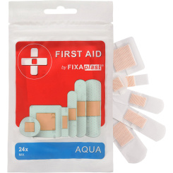 Fixaplast First Aid Aqua mix náplastí, 24 ks