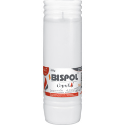 Bispol Ognik litá hřbitovní svíčka, náplň, 260 g