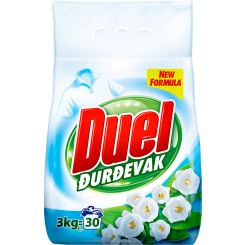 Duel prací prášek Durdevak, 30 dávek, 3 kg