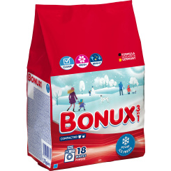 Bonux prací prášek White Polar Ice Fresh, 1,17 kg, 18 dávek