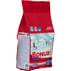 Bonux prací prášek White Polar Ice Fresh, 5,85 kg, 90 dávek