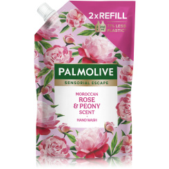 PALMOLIVE tekuté mýdlo-náhradní náplň- Růže a Pivoňka 500 ml