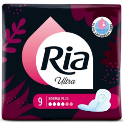 Ria dámské vložky Ultra Normal Plus, 9 ks