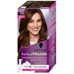 Schwarzkopf Perfect Mousse barva na vlasy 6-00 (600) světle hnědý