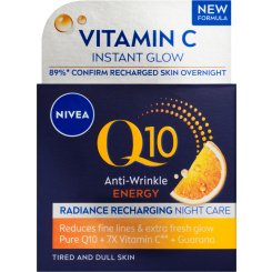 Nivea  Energizující noční krém proti vráskám Q10 Energy 50ml