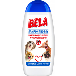 Bela šampon pro psy napomáhající snížení výskytu parazitů, 230 ml