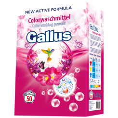 Gallus prací prášek, 50 dávek, color, 3,25 kg