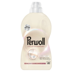 Perwoll Light Colors prací gel na světlobarevné a bílé oblečení 40 dávek, 2L