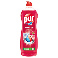Pur čisticí prostředek na ruční mytí nádobí  Power Raspberry 750ml