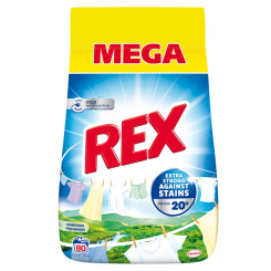 REX prací prášek Amazonia Freshness 80 praní, 4,4kg