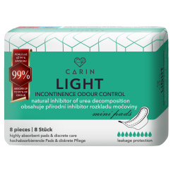 Carin Light Incontinence Odour Control 8ks