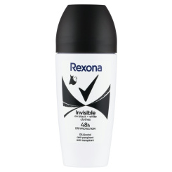 Rexona Invisible Black &amp; White kuličkový antiperspirant 50ml