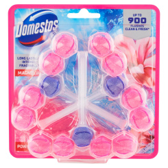 Domestos Power 5 Magnolia WC blok 3 x 50g