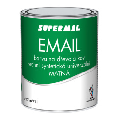 Supermal Email S2013 0199 černý mat, 0,6 l