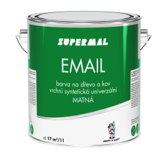 Supermal Email S2013 0199 černý mat, 2,5 l