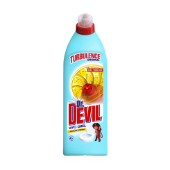 Dr. Devil WC gel Turbulence Lemon Fresh 1L