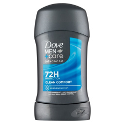 Dove Men+Care Clean Comfort tuhý antiperspirant pro muže 50ml