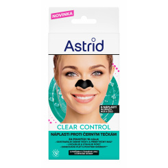 Astrid Clear Control – náplasti proti černým tečkám (6 ks)