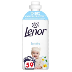 Lenor Sensitive aviváž 59 praní, 1239 ml