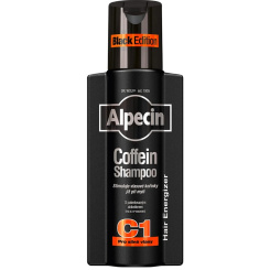 Alpecin Black Edition šampon na vlasy s kofeinem C1, 375 ml
