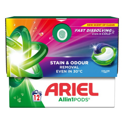 Ariel kapsle na praní Color 12 ks