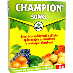 Fungicid Champion Biom přípravek pro ochranu rostlin 50WG, 10 g