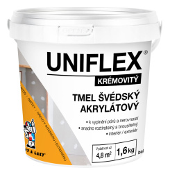 Uniflex akrylátový švédský tmel 1,6 Kg