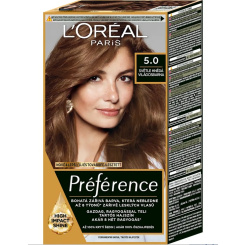 L'Oraál Paris Préférence barva na vlasy 5.0 světle hnědá